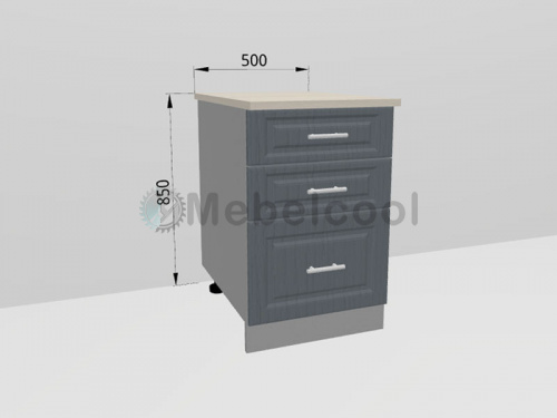 Модуль кухни Джаз Н50-3 Стол разделочный. 