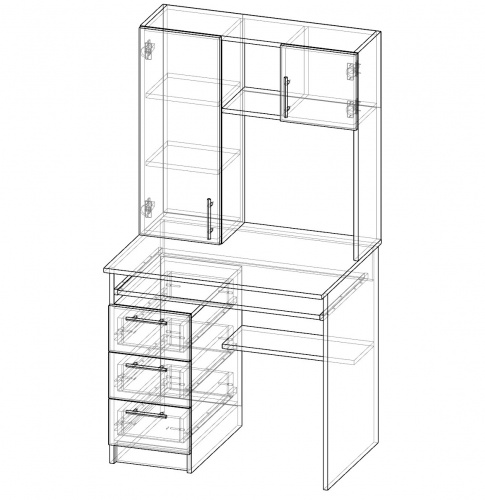 Компьютерный стол Лори 3. 